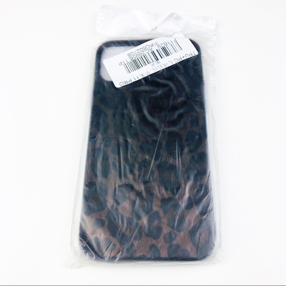 V Apple iPhone Case 11 Pro Leopard Print - Picture 2 of 3